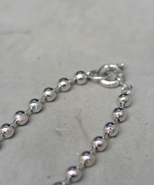 Marient（マリエント）の「Ball Chain Necklace #2（ネックレス・レディース・シルバー・FREE）」の2枚目の写真