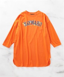 nissen | ビッグシルエットプリントチュニック(Tシャツ/カットソー)