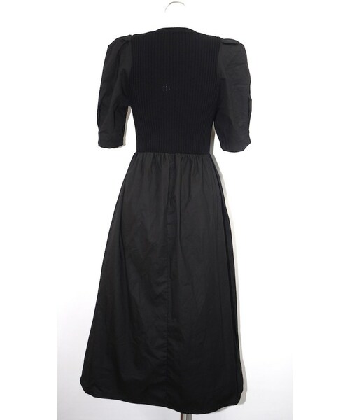 A.D.G（エーディージー）の「Switching Combi Puffsleeve Onepiece（ワンピース・レディース・ブラック・FREE）」の9枚目の写真