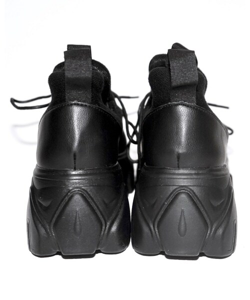 A.D.G（エーディージー）の「Chunky Heel Platform Sneakers (black)（スニーカー・レディース・ブラック・FREE）」の10枚目の写真