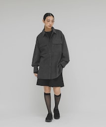 KBF | ウールMIXルーズシャツ(シャツ/ブラウス)