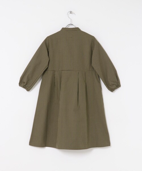 URBAN RESEARCH DOORS（アーバンリサーチドアーズ）の「『親子リンク』『UR TECH』チェック柄ワンピース(KIDS)（ワンピース・キッズ・BROWN/NAVY・105/120/135）」の15枚目の写真