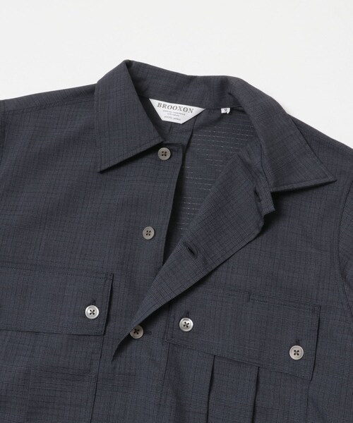 URBAN RESEARCH（アーバンリサーチ）の「『別注』BROOXON×URBS　MIDLAND SHIRT FOR URBS（シャツ/ブラウス・メンズ・GLEN CHECK・2/3/4）」の4枚目の写真