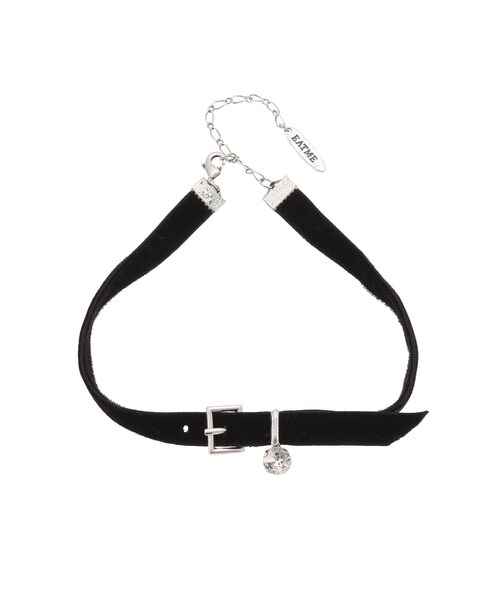 EATME（イートミー）の「ベロアベルトチョーカー（ネックレス・レディース・ブラック・F）」の2枚目の写真