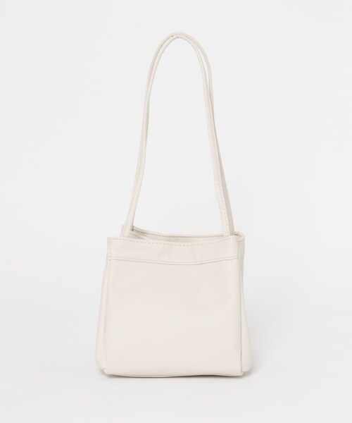 SMELLY（スメリー）の「スクエアミニバッグ（ハンドバッグ・レディース・BLK/IVO・-）」の9枚目の写真