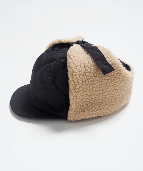 Crisp（クリスプ）の「フライトキャップ[c3wg3104]（キャップ・レディース・ブラック/カーキ・FREE）」の3枚目の写真