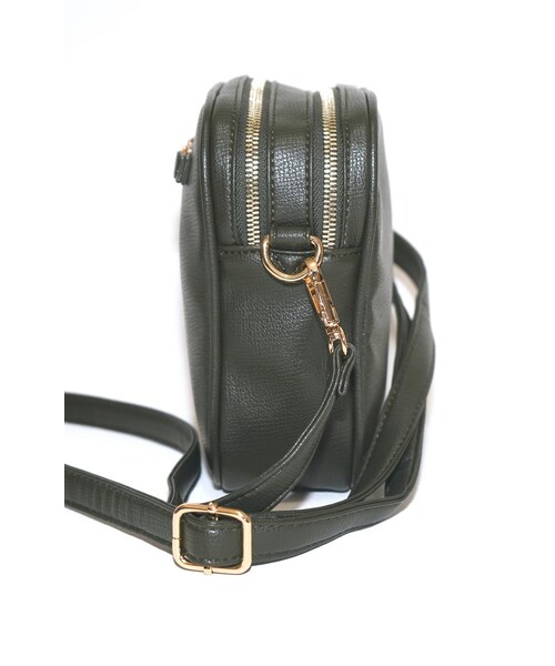 A.D.G（エーディージー）の「Bit Leather Shoulder Bag (green)（ショルダーバッグ・レディース・グリーン・FREE）」の5枚目の写真