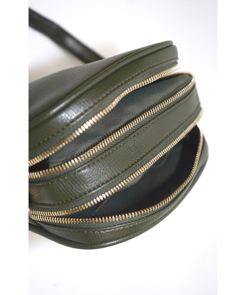 A.D.G（エーディージー）の「Bit Leather Shoulder Bag (green)（ショルダーバッグ・レディース・グリーン・FREE）」の9枚目の写真