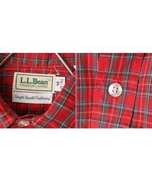 L.L BEAN 80s USA製 チェック ダッフルコート L 80年代 80s 90年代 90s エルエルビーン アメリカ製 ウール 緑