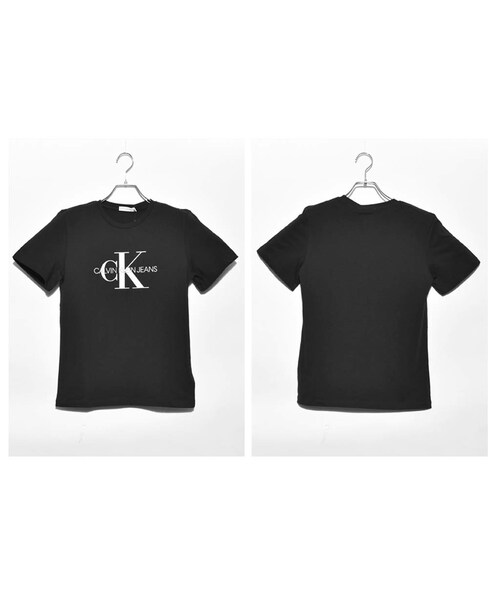 A.D.G(エーディージー)の「"CALVIN KLEIN" Basic Logo Tee (black)(Tシャツ/カットソー・レディース・ブラック・FREE)」の4枚目の写真