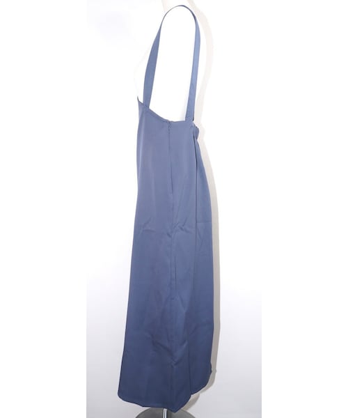 A.D.G(エーディージー)の「2type Strap Long Jumper Skirt (blue)(ジャンパースカート・レディース・ブルー・FREE)」の8枚目の写真