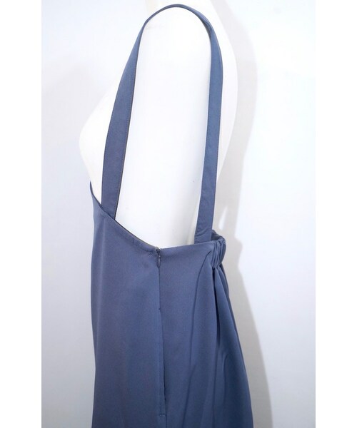 A.D.G(エーディージー)の「2type Strap Long Jumper Skirt (blue)(ジャンパースカート・レディース・ブルー・FREE)」の9枚目の写真