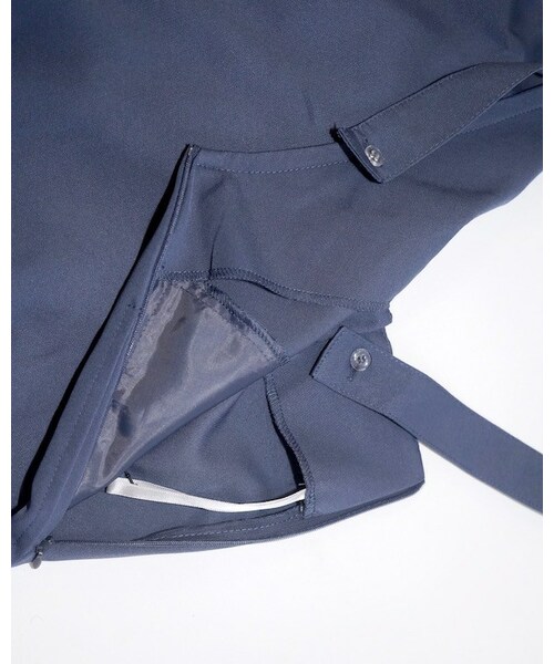 A.D.G(エーディージー)の「2type Strap Long Jumper Skirt (blue)(ジャンパースカート・レディース・ブルー・FREE)」の10枚目の写真