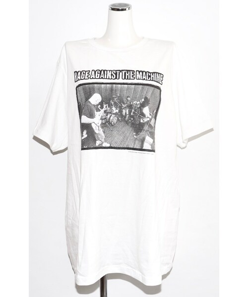 A.D.G(エーディージー)の「"Rage Against the Machine" PHOTO BIG TEE (white)(Tシャツ/カットソー・レディース・ホワイト・FREE)」の7枚目の写真
