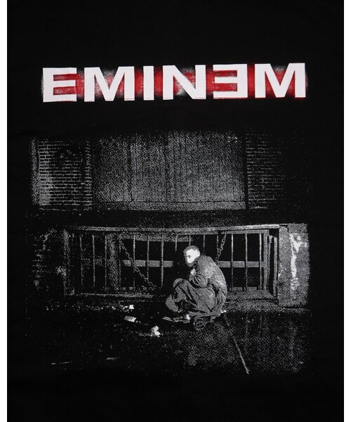 A.D.G（エーディージー）の「"EMINEM" PHOTO PRINT BIG TEE(black)（Tシャツ/カットソー・レディース・ブラック・FREE）」の4枚目の写真