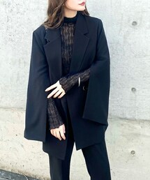 slit sleeve jacket – louren store