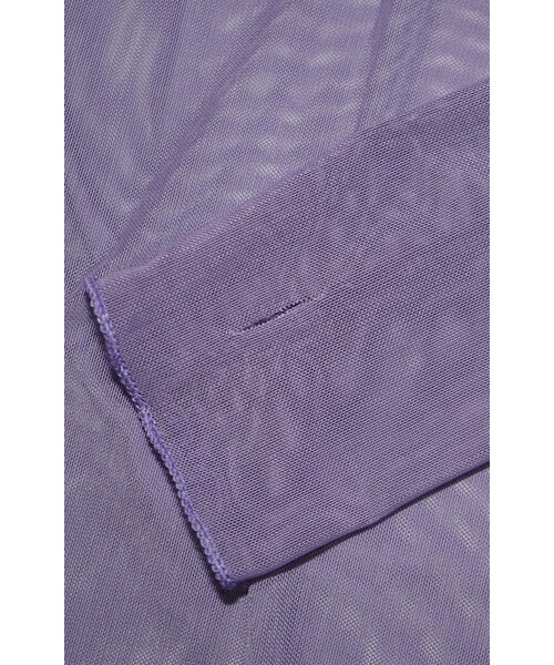A.D.G(エーディージー)の「See-through L/S Inner Tops (light purple)(Tシャツ/カットソー・レディース・パープル・FREE)」の7枚目の写真