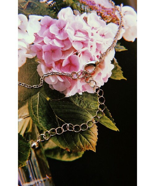 A.D.G（エーディージー）の「"LOVE" Old English Necklace (silver)（ネックレス・レディース・シルバー・FREE）」の3枚目の写真