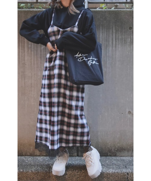 A.D.G（エーディージー）の「ADG SCRIBBLE LOGO TOTE BAG（トートバッグ・レディース・ブラック・FREE）」の6枚目の写真
