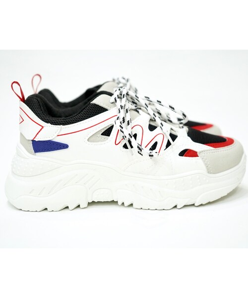 A.D.G(エーディージー)の「Volume Sole Dad Sneaker(スニーカー・レディース・ホワイト・FREE)」の9枚目の写真