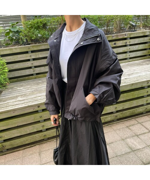 copine（コピン）の「ベネシャンブルゾン(2color)（ブルゾン・レディース・カーキ/ブラック・F）」の2枚目の写真