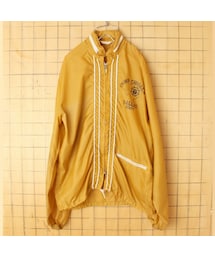 Champion（チャンピオン）の「60s 70s USA製 champion チャンピオン CAMP CHUALA DALLAS ナイロン ジャケット マスタードイエロー メンズS ランタグ アメリカ古着（ナイロンジャケット・メンズ）」