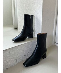 DHOLIC | スクエアヒールショートブーツ(ブーツ)