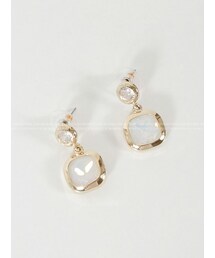 DHOLIC | スクエアオーロラピアス(イヤリング)