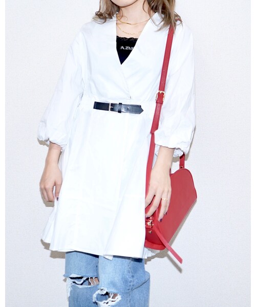A.D.G(エーディージー)の「"Levi's" WIDE STRAIGHT CRASH DENIM PANTS(デニムパンツ・レディース・ブルー・LADIES FREE)」の15枚目の写真