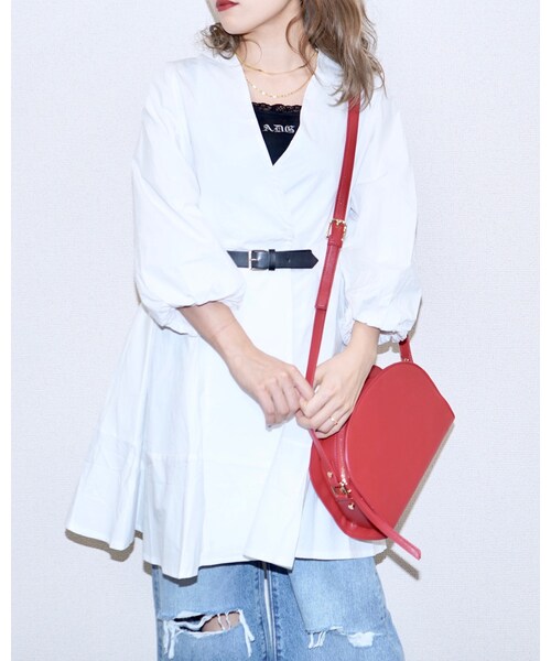 A.D.G(エーディージー)の「"Levi's" WIDE STRAIGHT CRASH DENIM PANTS(デニムパンツ・レディース・ブルー・LADIES FREE)」の17枚目の写真