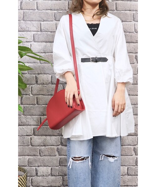 A.D.G(エーディージー)の「"Levi's" WIDE STRAIGHT CRASH DENIM PANTS(デニムパンツ・レディース・ブルー・LADIES FREE)」の20枚目の写真
