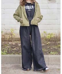 A.D.G | Corduroy Light Jacket (green)(ブルゾン)