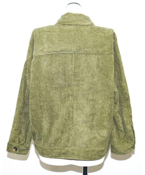 A.D.G（エーディージー）の「Corduroy Light Jacket (green)（ブルゾン・レディース・グリーン・FREE）」の6枚目の写真