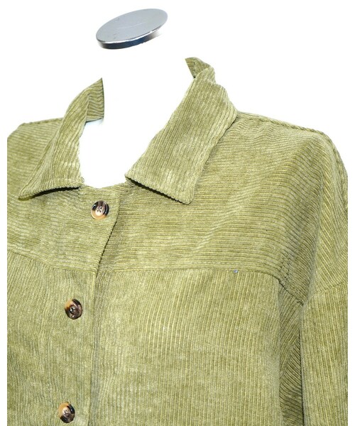 A.D.G（エーディージー）の「Corduroy Light Jacket (green)（ブルゾン・レディース・グリーン・FREE）」の8枚目の写真