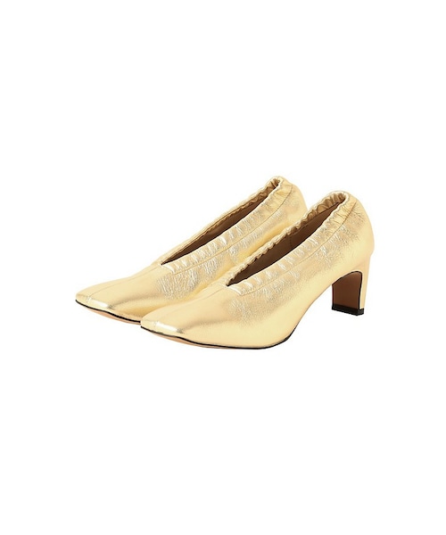 quartierglam（カルチェグラム）の「【quartierglam】パンプス（パンプス・レディース・ブラック/ゴールド・22.5cm/23.5cm/24.5cm）」の2枚目の写真