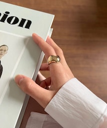 DHOLIC | wave ring(リング)