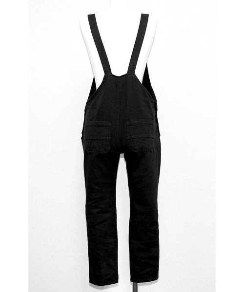 A.D.G（エーディージー）の「Black Denim Salopette Pants（サロペット/オーバーオール・レディース・ブラック・FREE）」の9枚目の写真