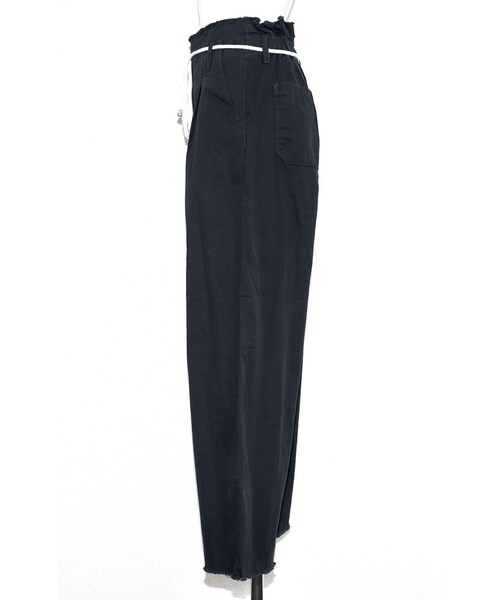 A.D.G（エーディージー）の「Rope Belt Wide Pants (black)（その他パンツ）」 WEAR