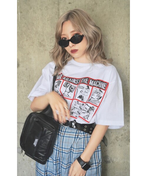 A.D.G(エーディージー)の「Oval Sunglasses(black)(サングラス・レディース・ブラック・FREE)」の1枚目の写真