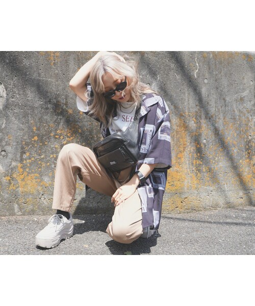A.D.G(エーディージー)の「Oval Sunglasses(black)(サングラス・レディース・ブラック・FREE)」の2枚目の写真