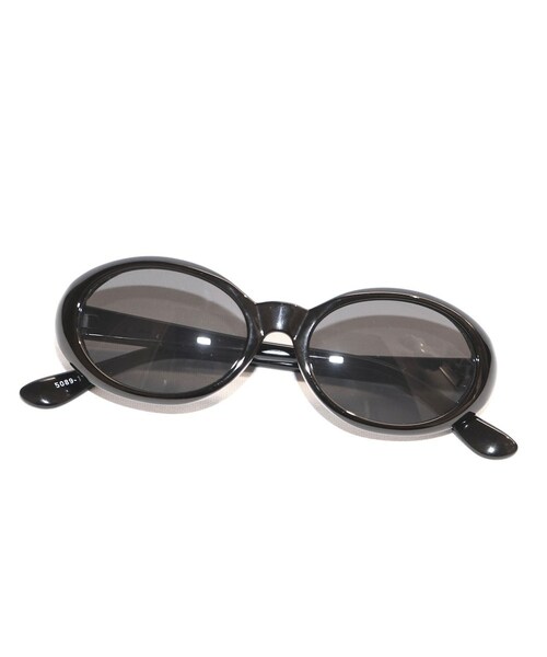 A.D.G(エーディージー)の「Oval Sunglasses(black)(サングラス・レディース・ブラック・FREE)」の3枚目の写真