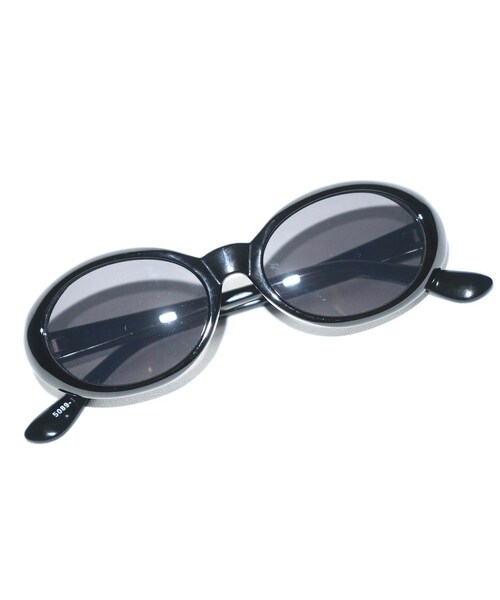 A.D.G(エーディージー)の「Oval Sunglasses(black)(サングラス・レディース・ブラック・FREE)」の5枚目の写真