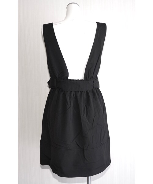 A.D.G（エーディージー）の「Belted Design Jumper Mini Skirt (black)（ジャンパースカート・レディース・ブラック・FREE）」の7枚目の写真