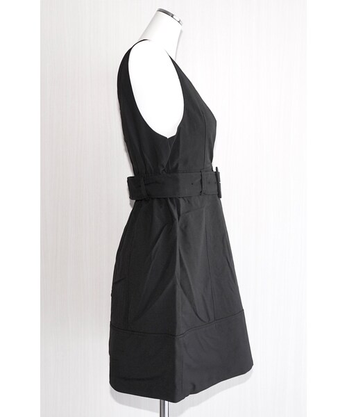 A.D.G（エーディージー）の「Belted Design Jumper Mini Skirt (black)（ジャンパースカート・レディース・ブラック・FREE）」の8枚目の写真