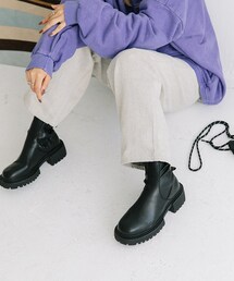 Flugge | platform short boots(ブーツ)