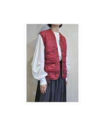 RehersalL | シャーリングライナーショートベスト(その他アウター)