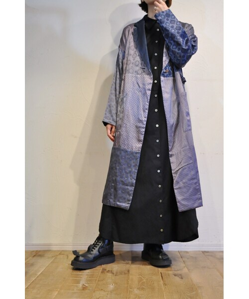 RehersalL(リハーズオール)の「パジャマパッチコート(その他アウター・レディース・レッド/ブルー・one)」の2枚目の写真