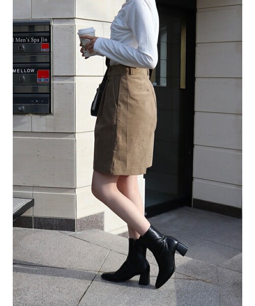 neam(ニーム)の「corduroy half pants(その他パンツ・レディース・ホワイト/ブラウン/ブラック・free)」の12枚目の写真