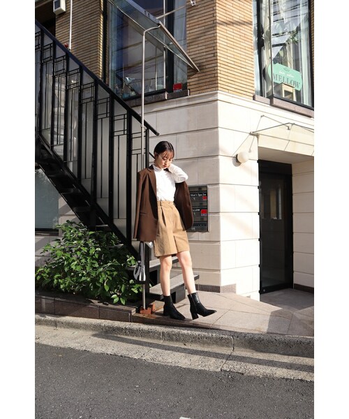 neam(ニーム)の「corduroy half pants(その他パンツ・レディース・ホワイト/ブラウン/ブラック・free)」の15枚目の写真