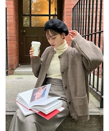 neam | loose volume knit cardigan(カーディガン/ボレロ)